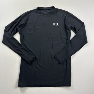 Under Armour UA Compression Shirt HeatGear Training Mens XL Black Active Gym